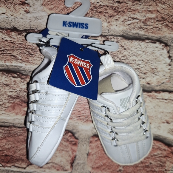 K,Swiss Crib Shoe Soft Bottom Baby Shoes - Sneakers and First Walking - Picture 1 of 13